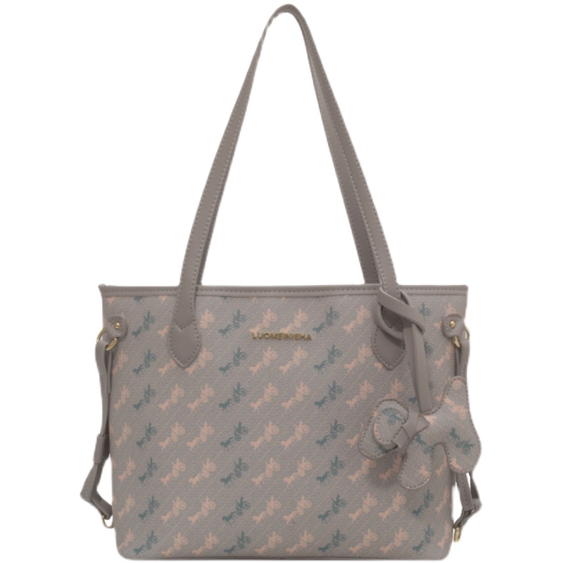 D365 Túi xách bản to khóa kéo phù hợp đi chơi đi làm