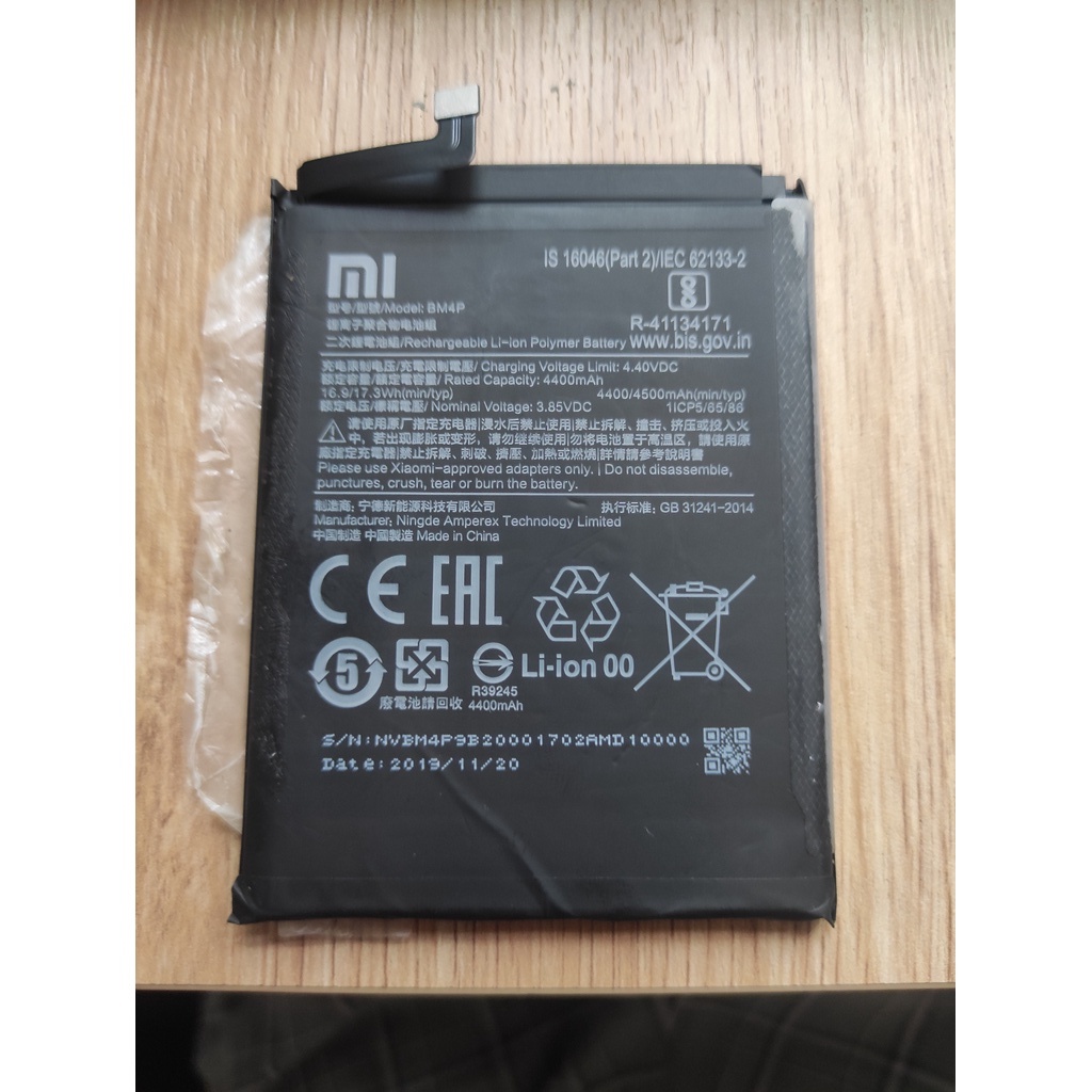 Pin Chính Hãng Xiaomi Poco X2 Redmi K30 4G/5G/Racing K30i 5G mã BM4P Dung Lượng 4500 mAh