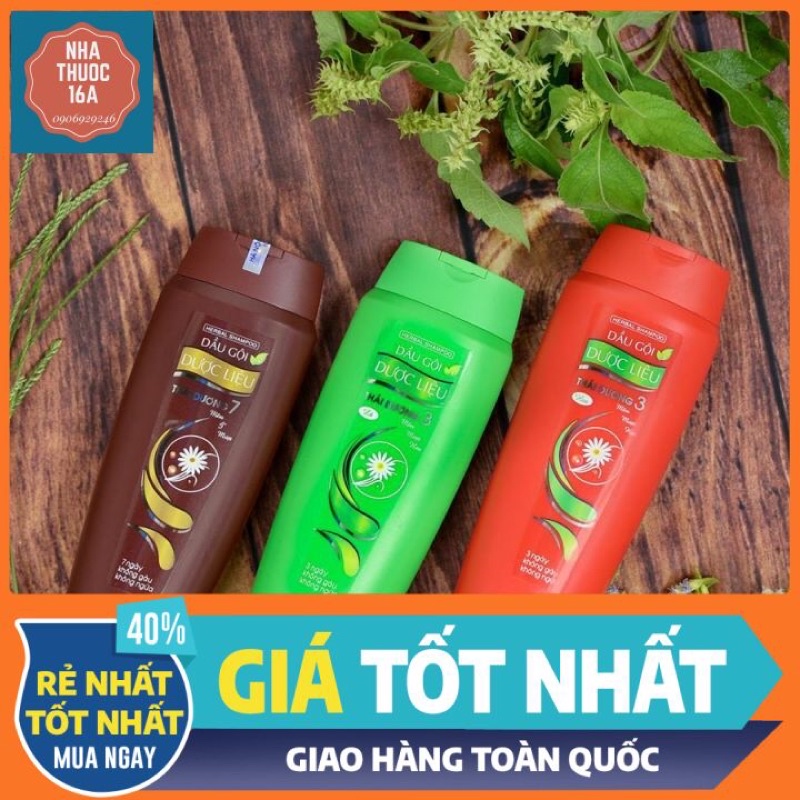 DẦU GỘI DƯỢC LIỆU THÁI DƯƠNG - TÓC ÓNG MƯỢT, CHẮC KHỎE, SẠCH GÀU - CHÍNH HÃNG CÔNG TY