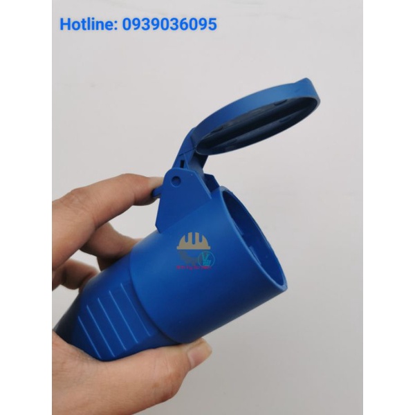 Combo 1 Ổ Cắm Công Nghiệp Chống Nước 1 Pha và 1 Phích Cắm Điện Công Nghiệp Chịu Tải IP44