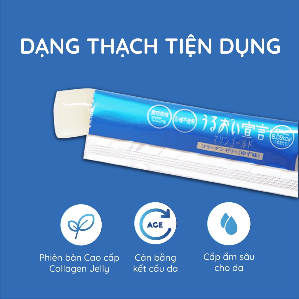 Thạch collagen Jelly Nhật Bản Aishitoto Premium 30.000 mg