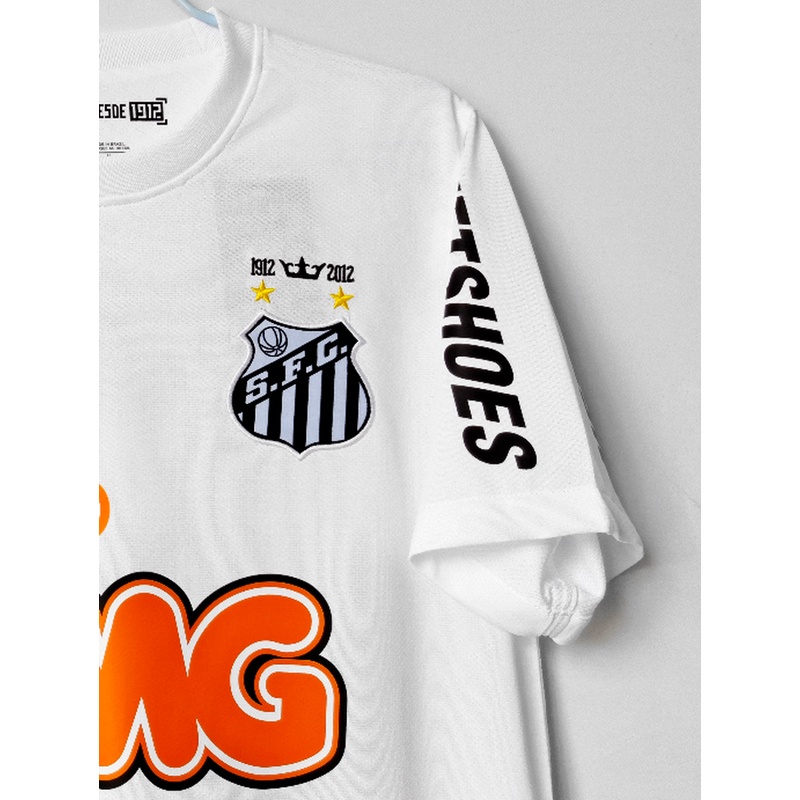 Áo Thun Bóng Đá Đội Nhà Santos retro Mùa 2013 Cho Nam