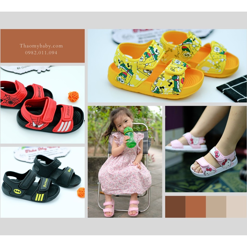 TM304.20 Dép sandal Disney siêu nhẹ cho bé size 22/31, hàng loại 1 cam kết