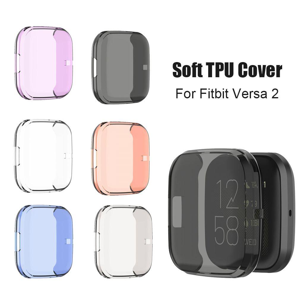 JONYE Khung TPU Mềm Bảo Vệ Cho Đồng Hồ Thông Minh Fitbit Versa 2