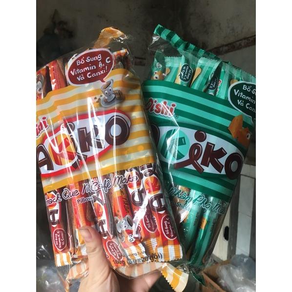 - 1 Bánh que akico Oishi vị sữa hoăc cafe moka