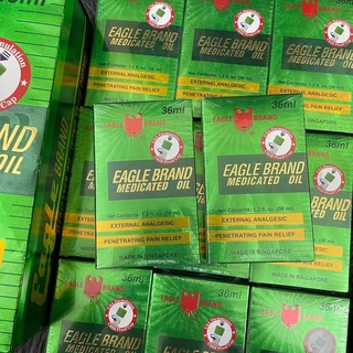 Dầu gió xanh con Ó Mỹ Eagle Brand 24ml