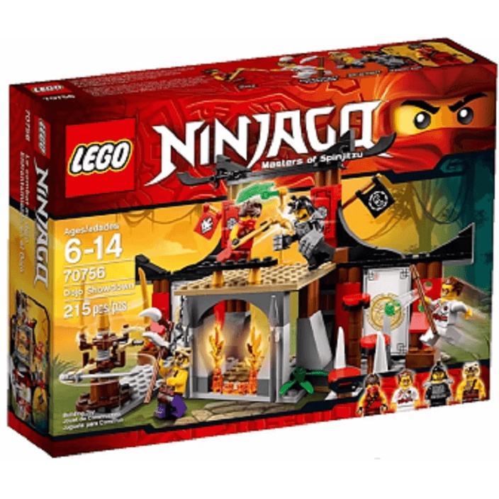 Đồ chơi Lego Ninjago Dojo Showdown Cuộc chiến đấu giữa Kai và Skylor