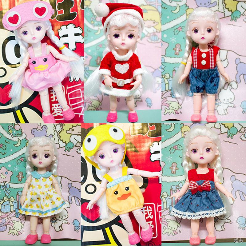 ✌8 điểm Búp bê Burberry bjd công chúa 12 khớp có thể nạp lại đồ chơi cô gái Barbie