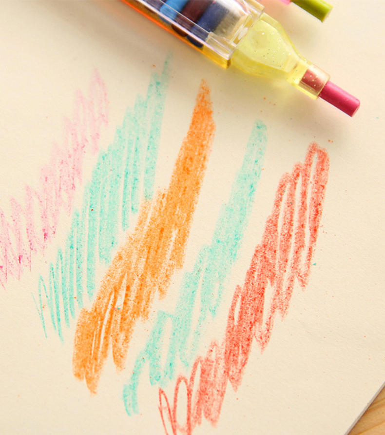 Bút chì màu 20 màu sáp đáng yêu sử dụng tiện lợi cho bé