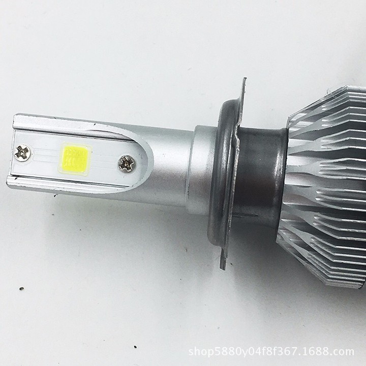 Đèn pha C6 2 tim chân H4