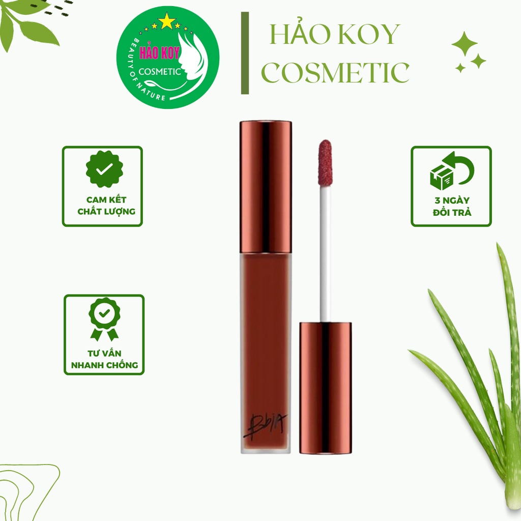 Son kem lì Bbia 25 Final Note - Màu đỏ nâu đất