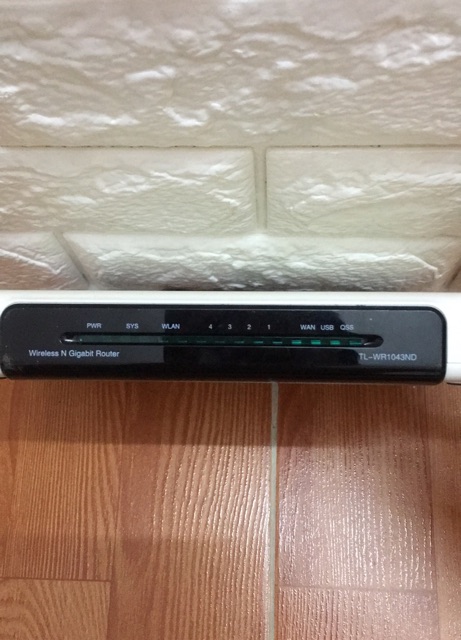 Bộ phát wifi TP-LINK WR1043ND cổng Lan Gigabit