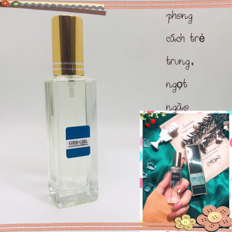 Nước hoa mini [ freeship ] Goodgirl 20ml ngọt ngào, rẻ vô dịch . | Thế Giới Skin Care