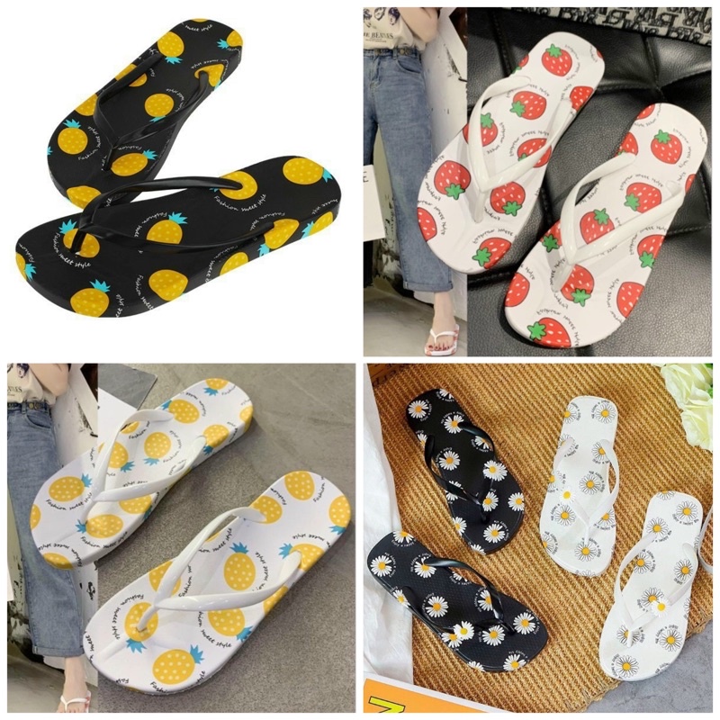 Dép Xỏ Ngón Đế Xuồng Chống Trượt Thời Trang Mùa Hè Cho Nữ