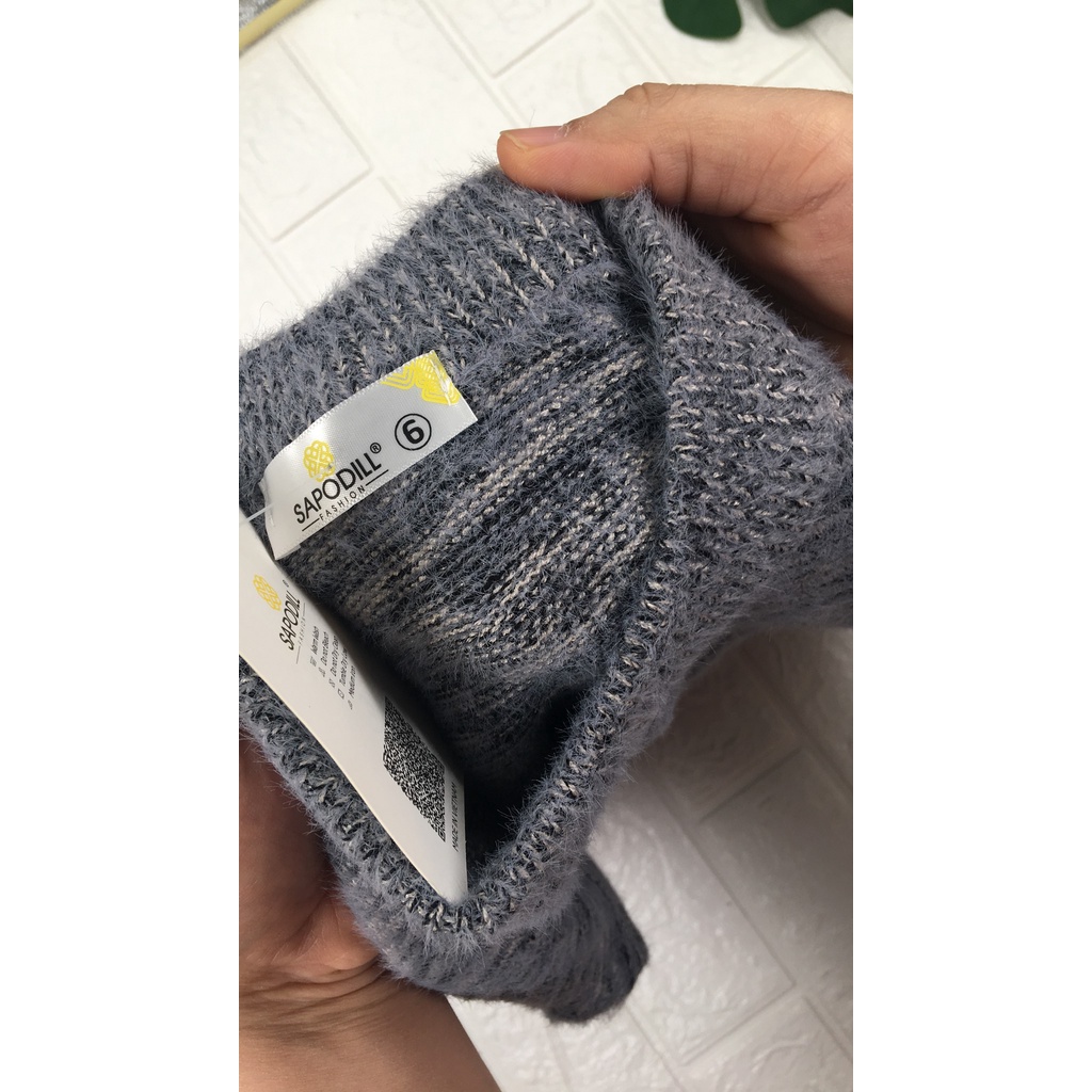 Áo len dài tay cho bé trai sz 18- 30kg,chất len lông thỏ mềm, mướt  ảnh thật 100%