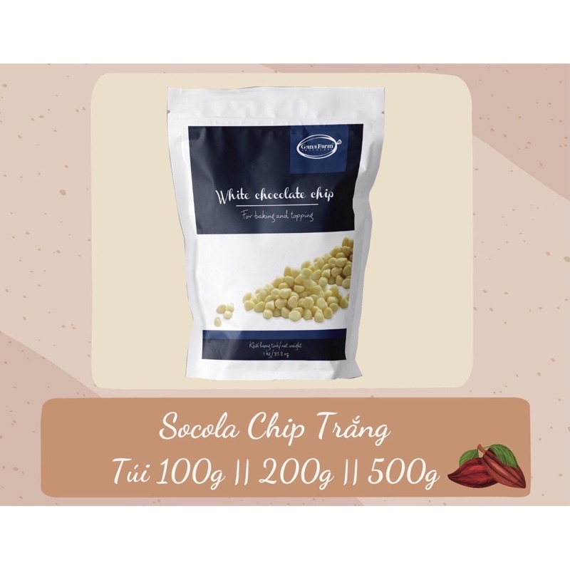 Socola chíp trắng