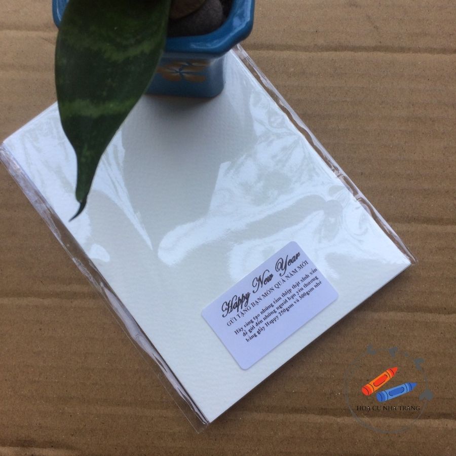 [HOẠ CỤ NHA TRANG] Giấy Vẽ Màu Nước, Postcard Khổ A6 250gsm và 300gsm