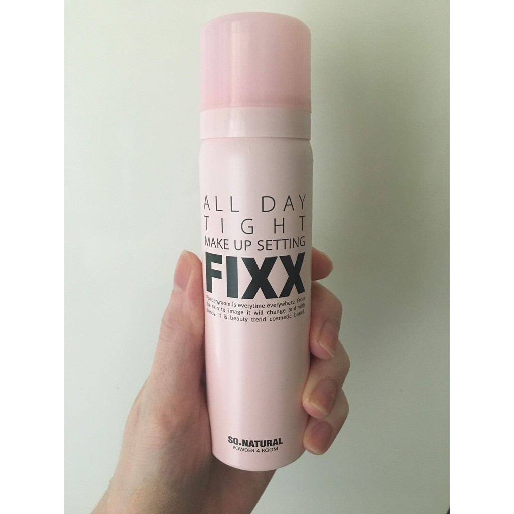 XỊT KHÓA LỚP TRANG ĐIỂM MAKE UP SO NATURAL ALL DAY TIGHT MAKE UP SETTING FIXER 75ML CHÍNH HÃNG - 7467 | BigBuy360 - bigbuy360.vn