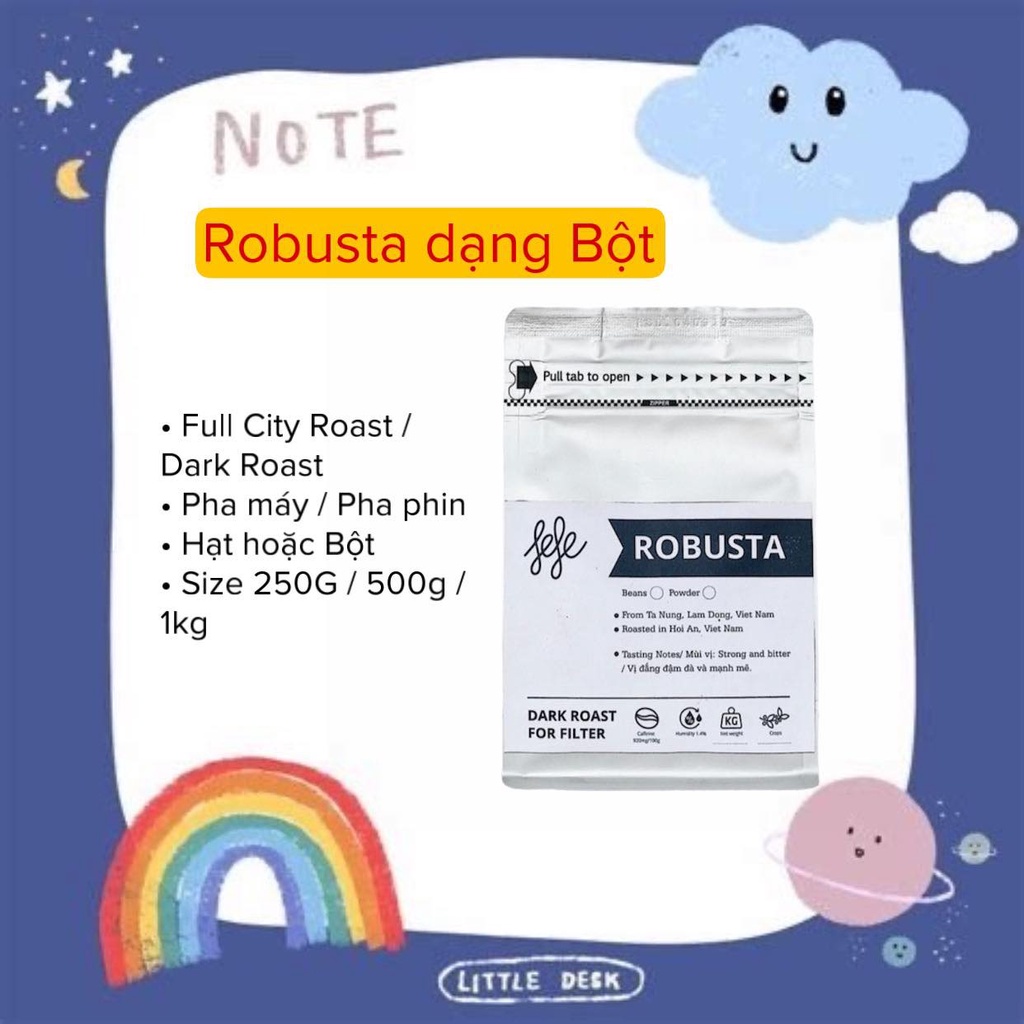 CÀ PHÊ 100%ROBUSTA - Bột