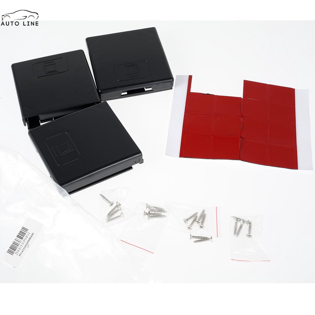 Set 3 Giá Đỡ Cốc / Chai Nước Có Thể Điều Chỉnh Kèm Ốc Vít Và Băng Dính SHOPCYC4923