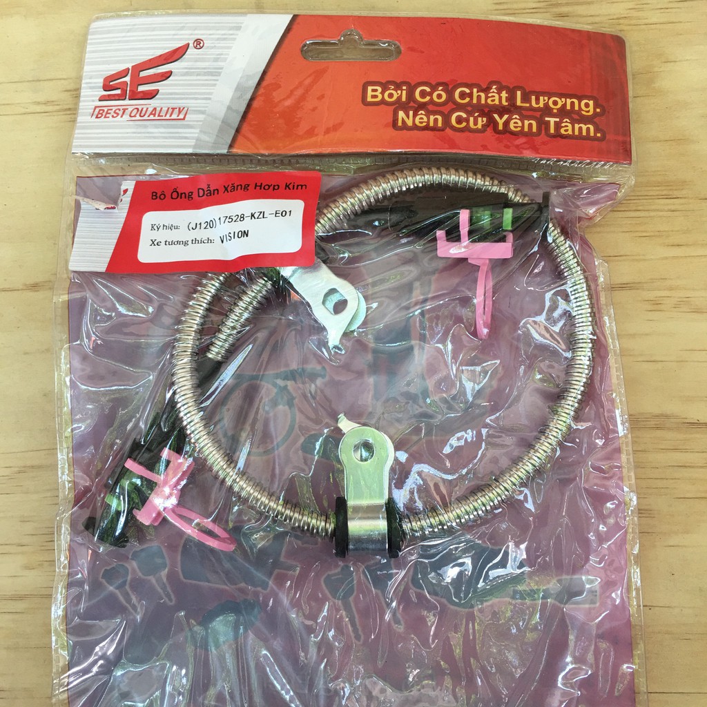 Dây dẫn xăng xe, 🔥🔥GIÁ CỰC SỐC🔥 ống dẫn xăng xe có bọc thép xe máy Honda Vision phun xăng điện tử