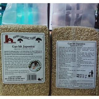 Gạo lứt Japonica gói 1.5 kg