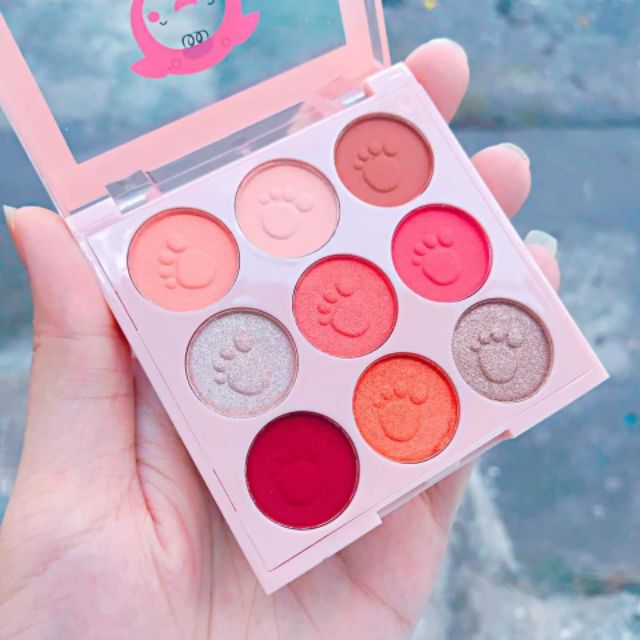 BẢNG MÀU MẮT 9 Ô PINK MEMORIES MẪU SỐ 6