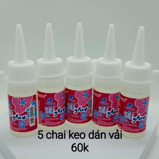 Combo 5 chai keo dán vải