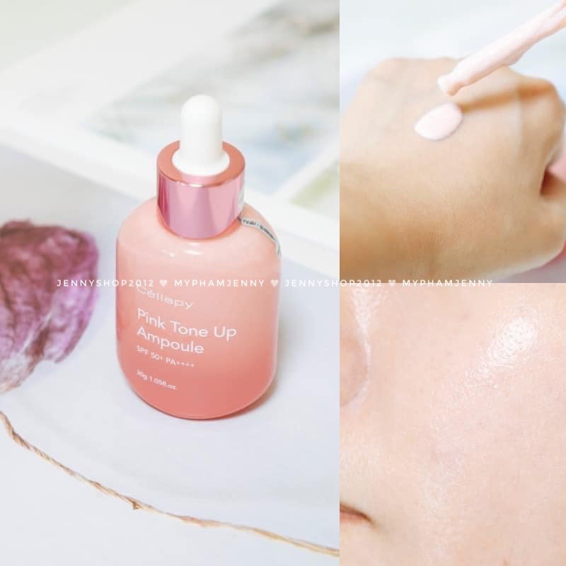 Tinh Chất Dưỡng Trắng Cellapy Pink Tone Up Ampoule