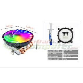 quạt tản nhiệt Cpu led RGB cực đẹp giá rẻ