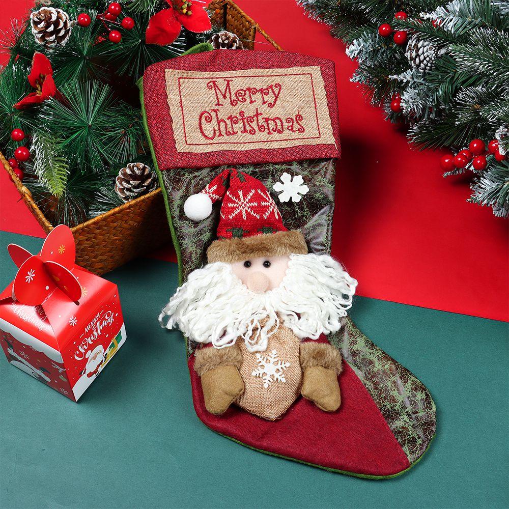 JANE Tất Treo Trang Trí Cây Thông Noel