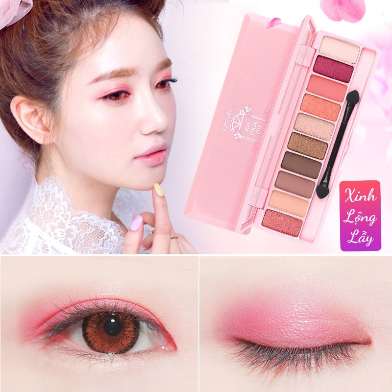 [HOT] Bảng phấn mắt Lameila Play Color Eyes (bao gồm 5 tông) NỘI ĐỊA TRUNG 12 màu.