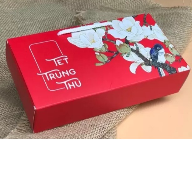 Hộp trung thu 2 bánh Hoa Mộc Lan