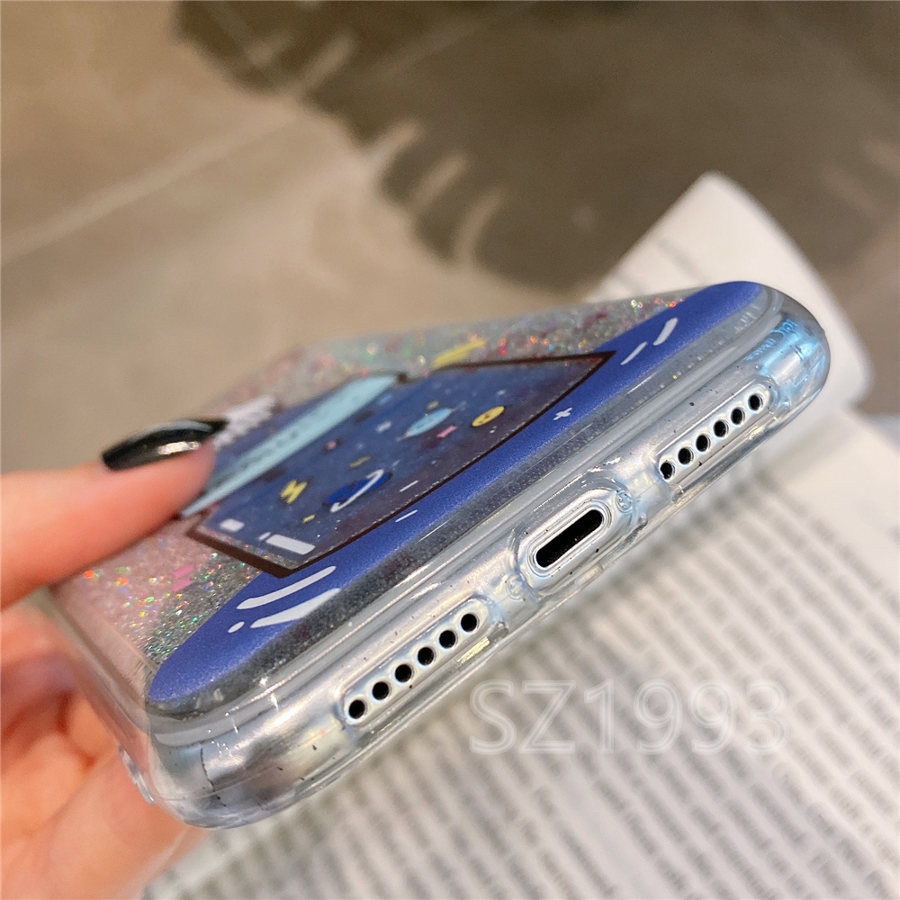 CREATIVE ốp điện thoại Kim Tuyến Nước Lấp Lánh Cho Oppo A92S Reno 3 Z 2f Reno 2 A9 2020 A5 2020 A1K Realme C2 K3