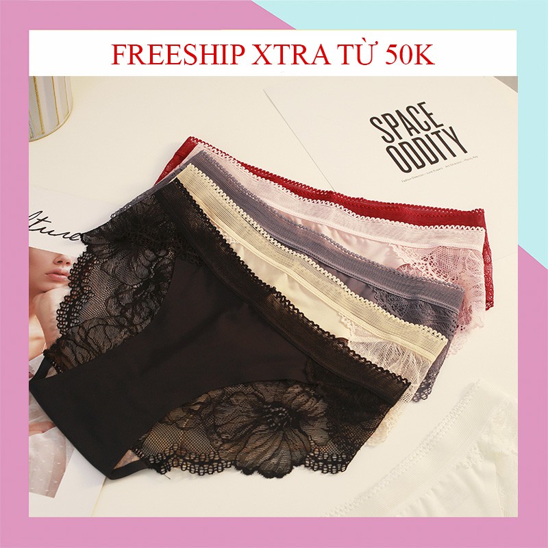  Quần lót Thái su ren họa tiết hoa THÔNG THOÁNG cực mềm mại ,cực SEXY SQ05 | BigBuy360 - bigbuy360.vn