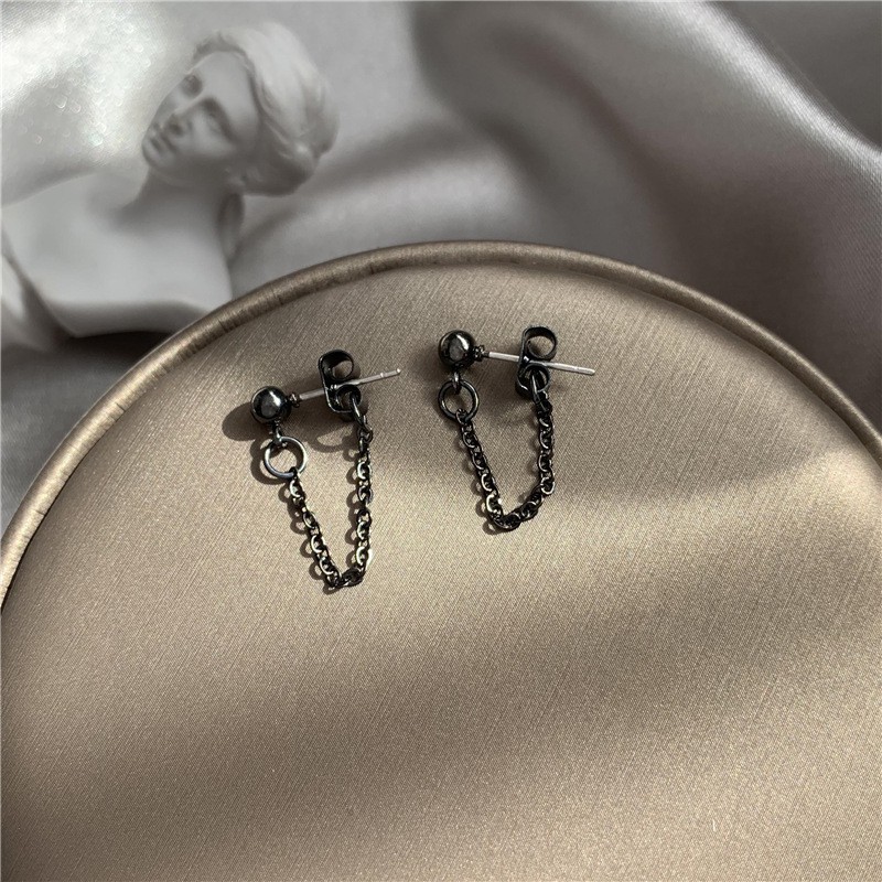 Khuyên Tai Chuỗi Đơn Giản C75