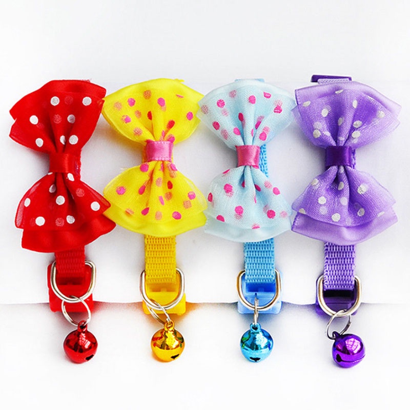 &lt;cutepethome&gt;Vòng Đeo Cổ Có Gắn Chuông Kiểu Dáng Thời Trang Dùng Cho Thú Cưng