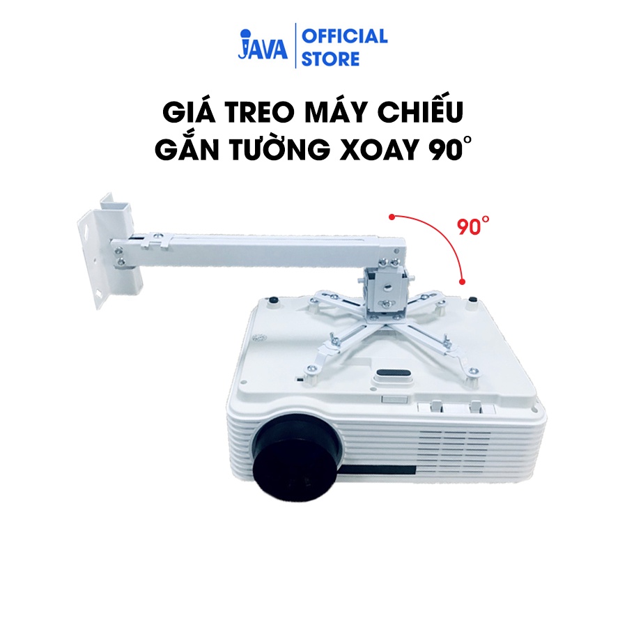 [XOAY 90 ĐỘ] Chân treo máy chiếu gắn tường - Loại 40 - 65cm