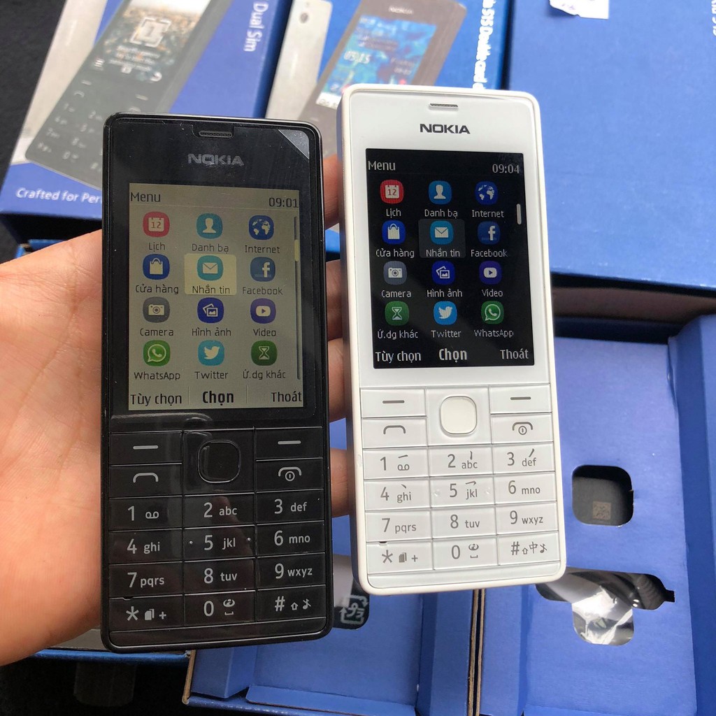 Nokia 515 bản 1 sim và 2 sim mới 100%  chính hãng