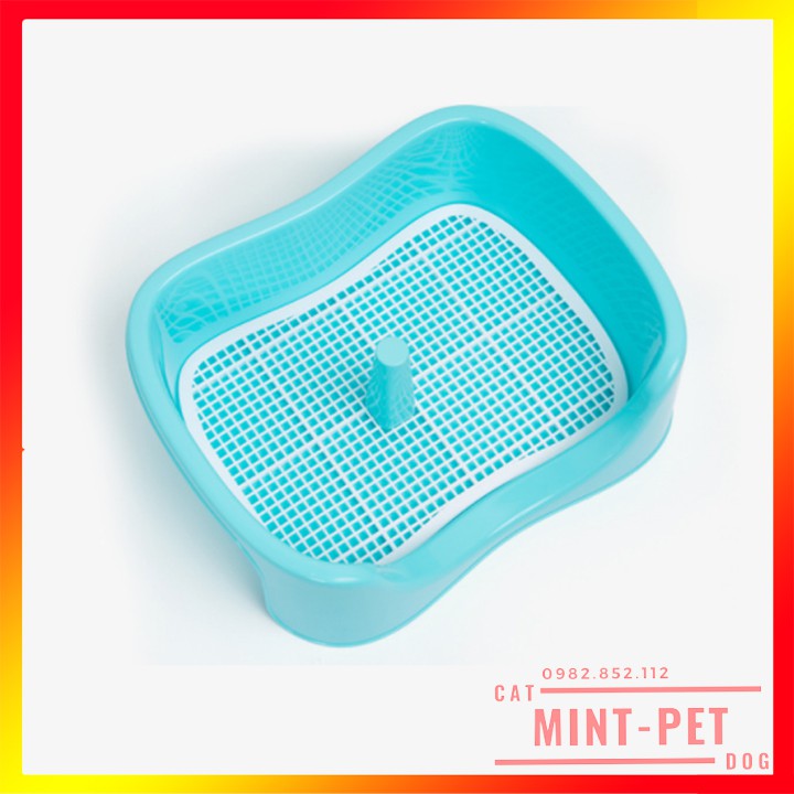 Khay Vệ Sinh Cho Chó Có Cọc #MintPet