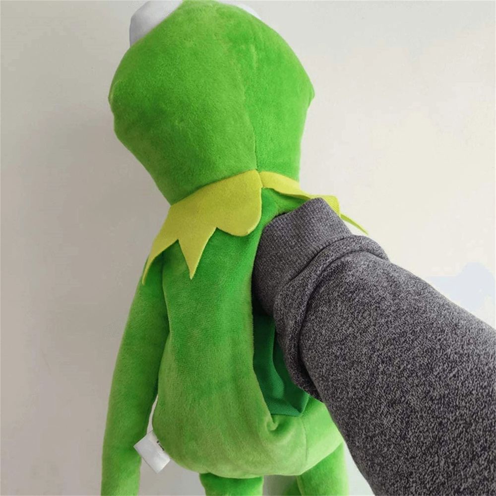 Đồ chơi con rối đeo tay hình ếch nhồi bông mềm mại 16/ 40/ 60CM