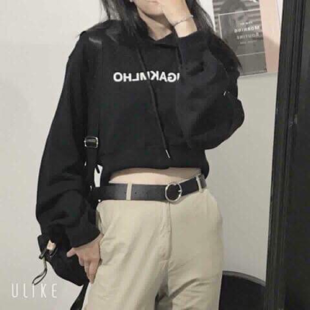 Áo croptop sweater