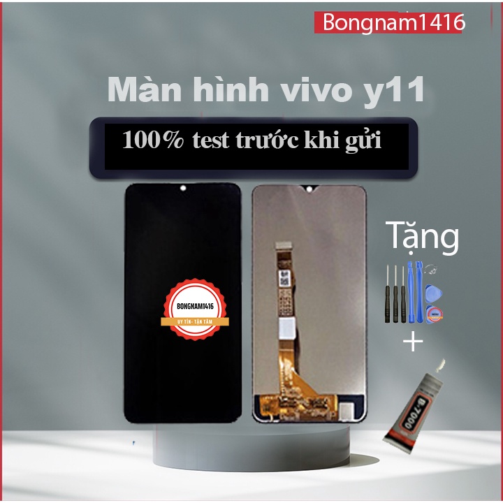 Màn hình vivo y11 zin tặng kèm bộ sửa 8 trong 1 keo dán