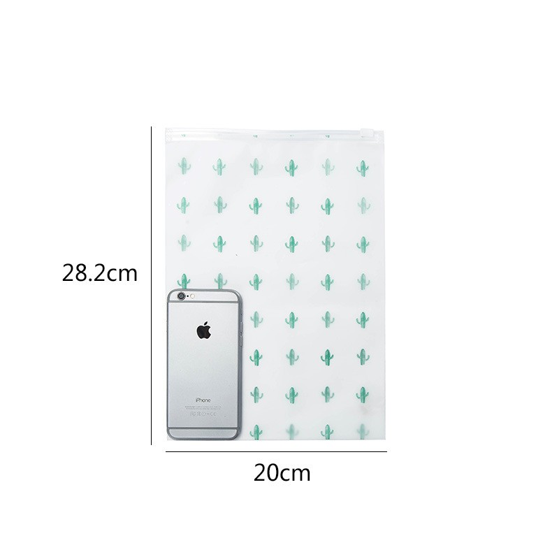 💦Túi bảo quản đồ khóa zip trong suốt