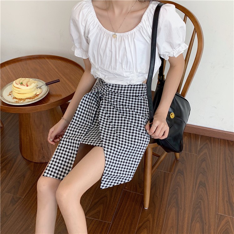 Chân Váy Caro Thời Trang Retro Xinh Xắn Cho Nữ | BigBuy360 - bigbuy360.vn