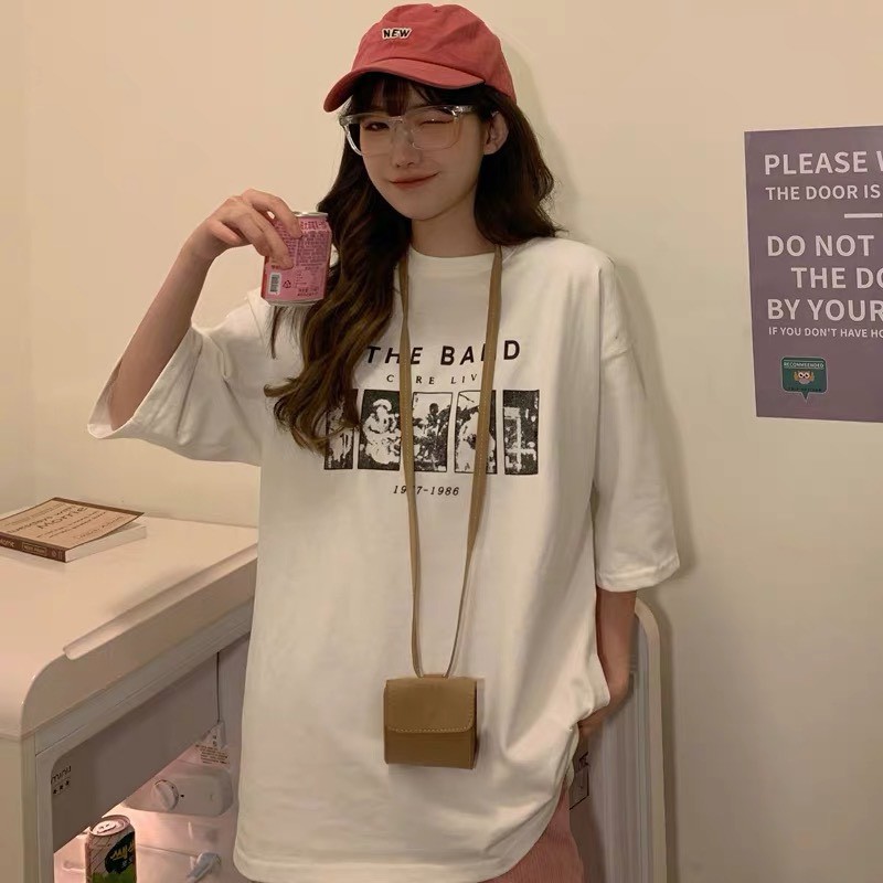 Áo thun unisex tay lỡ form rộng nam nữ oversize ulzzang, áo phông nam nữ HELES A111