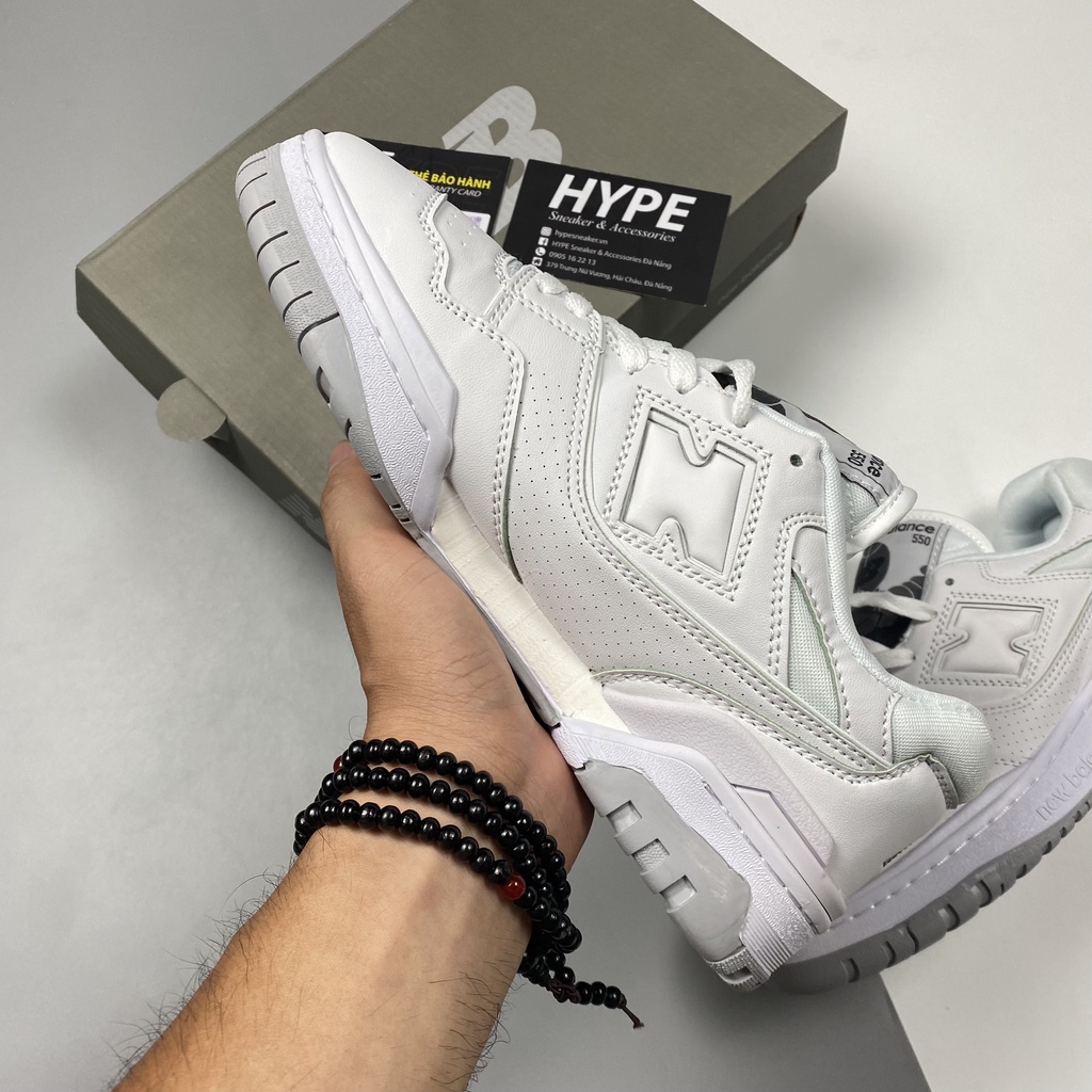 Giày New Balance 550 White  - Hype Sneaker | Phiên bản high quality.