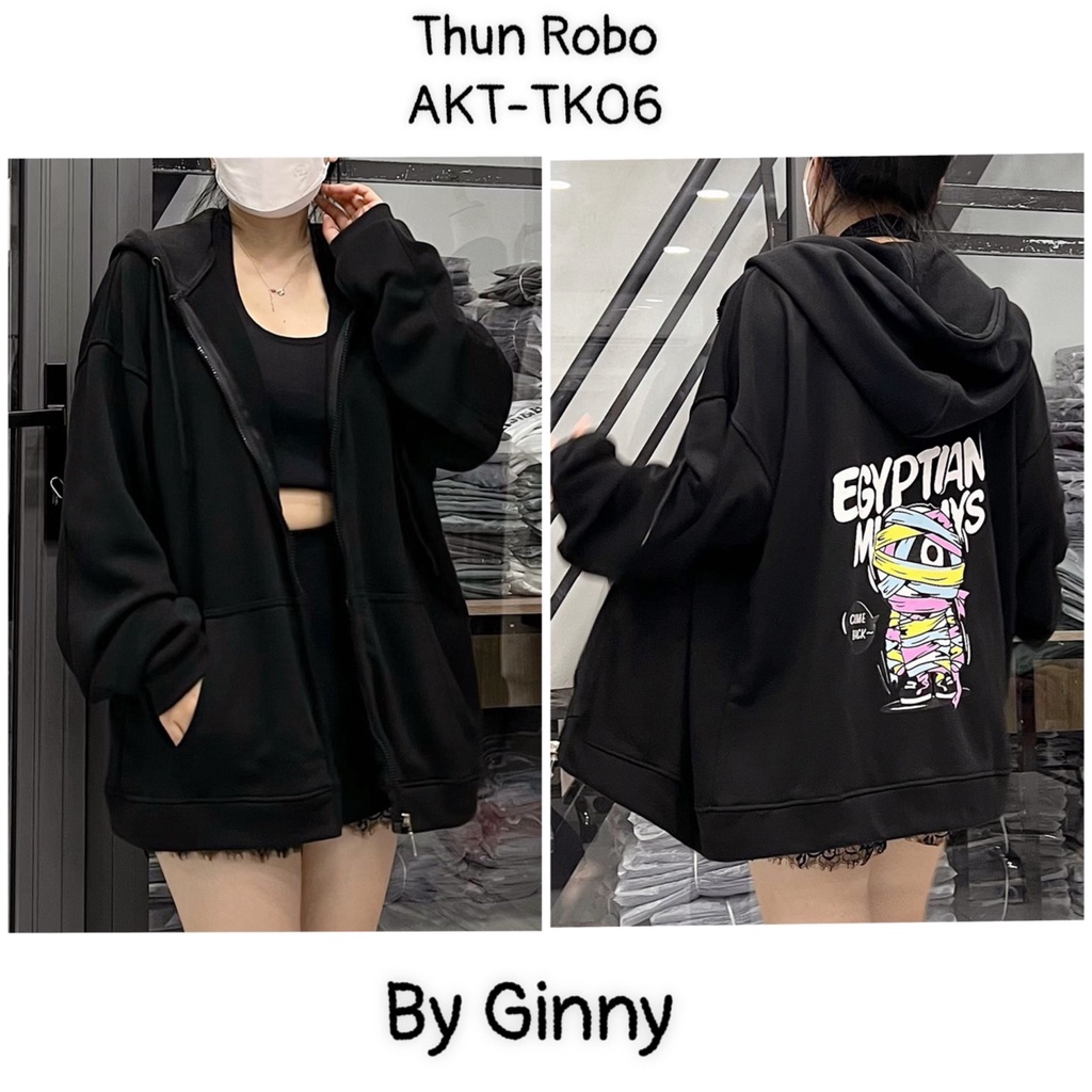 Áo khoác thun xuất Robo TK06 | Ginhouseshop