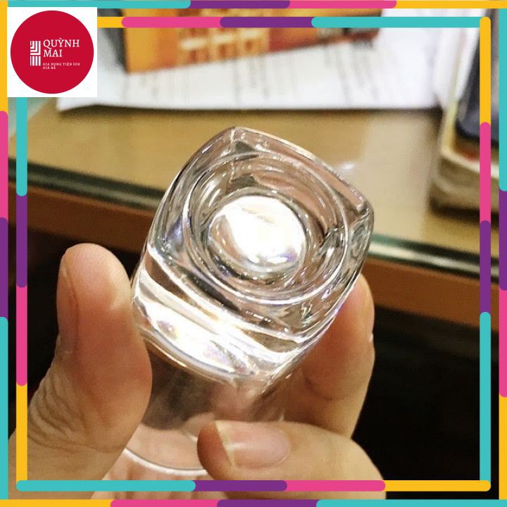 Bộ 6 Ly Uống rượu 34ml DELI GLASSWARE Cao Cấp