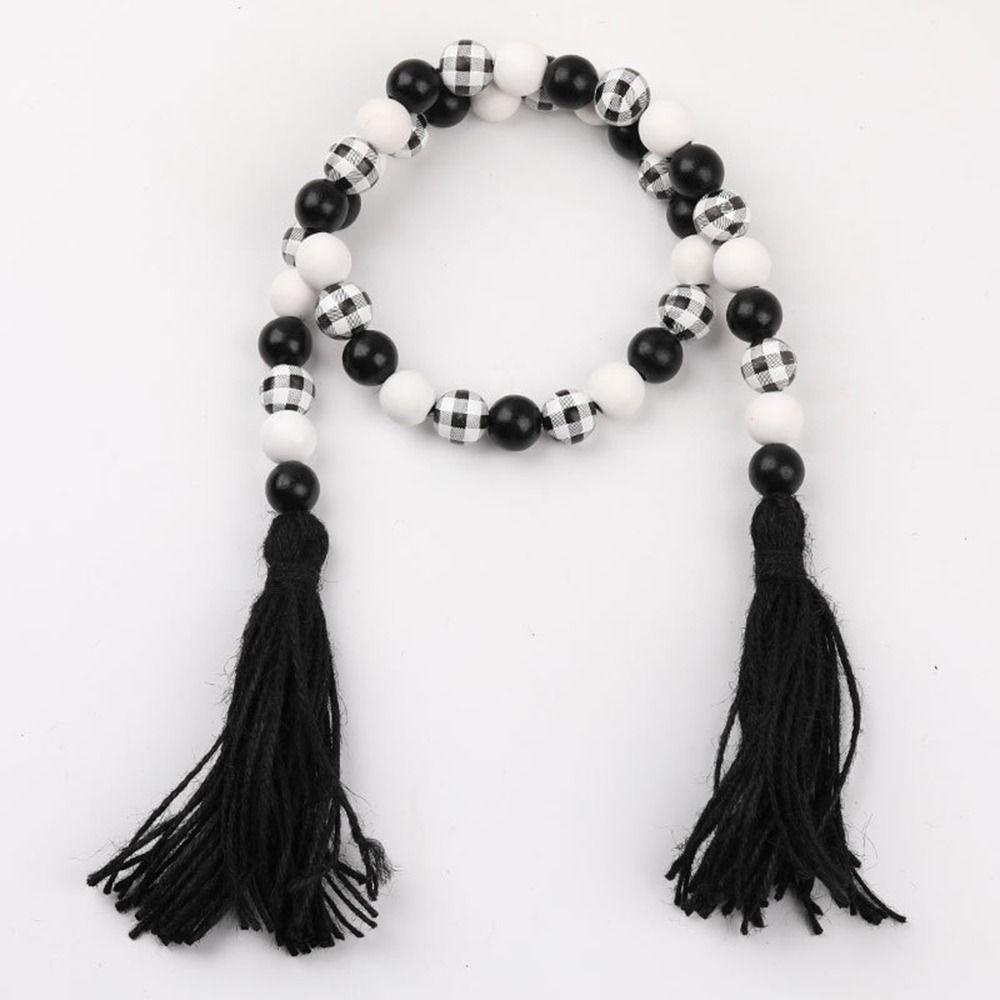 LET Dây Chuỗi Hạt Gỗ Phong Cách Boho